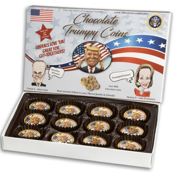 Chocolate Trumpy Coins